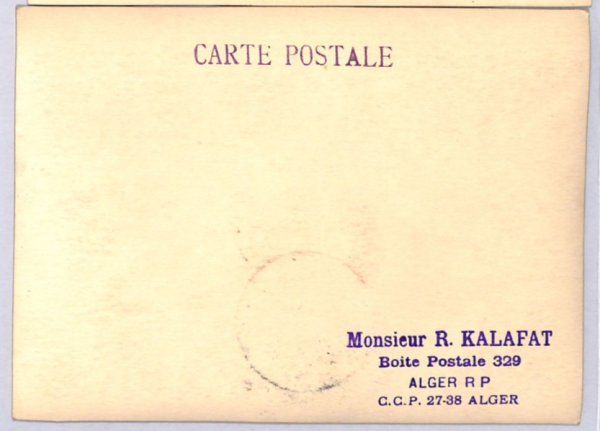 ALGERIA 1950 *FRENCH SAHARA EXPLORERS* Set{2} 1951 Stamp Day MAXI-CARD YF360 - Image 11