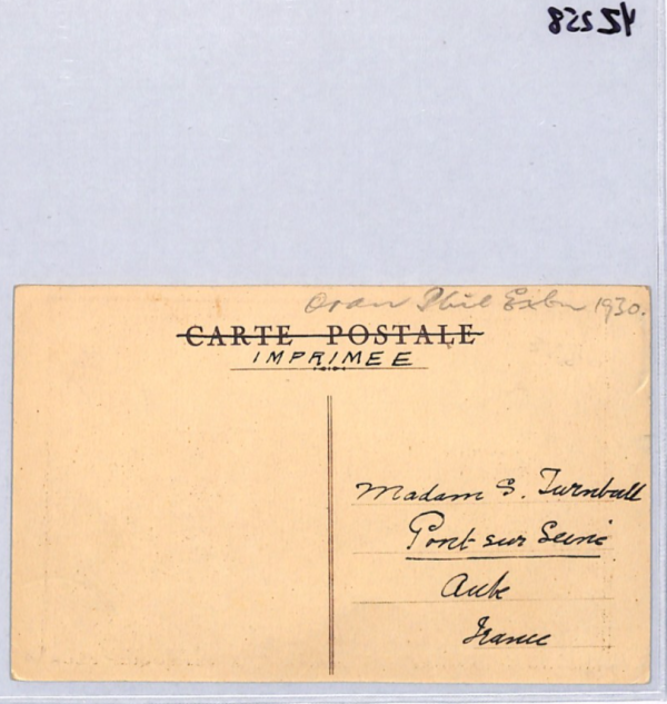 ALGERIA Postcard 1930 Africa Expo *BIPLANE* Illustrated VIEW-SIDE FRANKING YZ258 - Image 10
