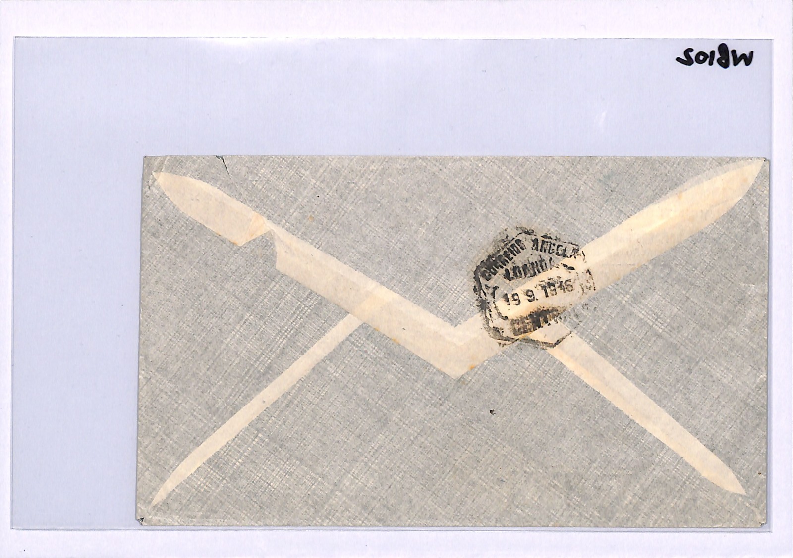 ANGOLA Official 1946 Air Mail *TAXE PERCUE LABEL* Nova Lisboa Cover Luanda WB102 - Image 6