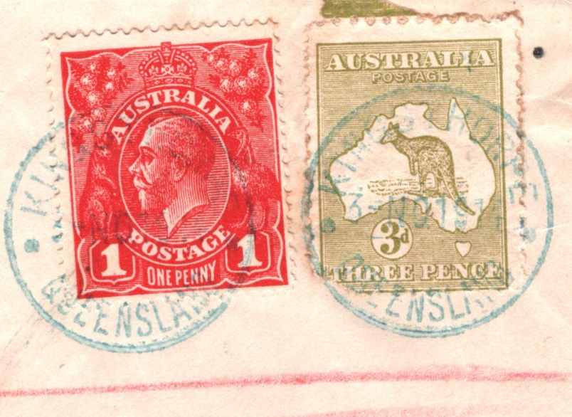 AUSTRALIA Cover QLD *KINGSTHORPE* Blue CDS Registered ROO 1914{samwells}WQ291 - Image 8