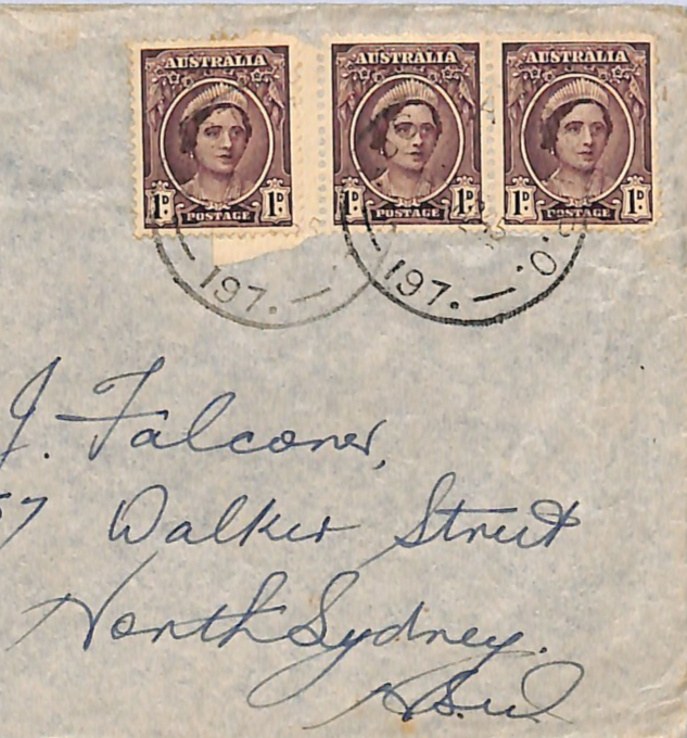 AUSTRALIA FORCES WW2 Cover *DUTCH NEW GUINEA* (Hollandia)? 1945 Sydney WH154 - Image 4