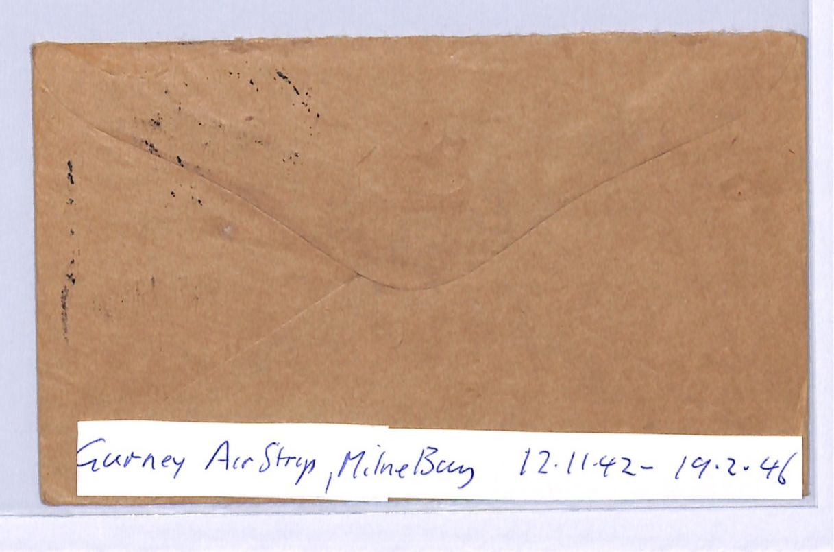 AUSTRALIA Used NEW GUINEA Milne Bay RAAF Censor FPO Gurney Air Strip 1945 WH157 - Image 6