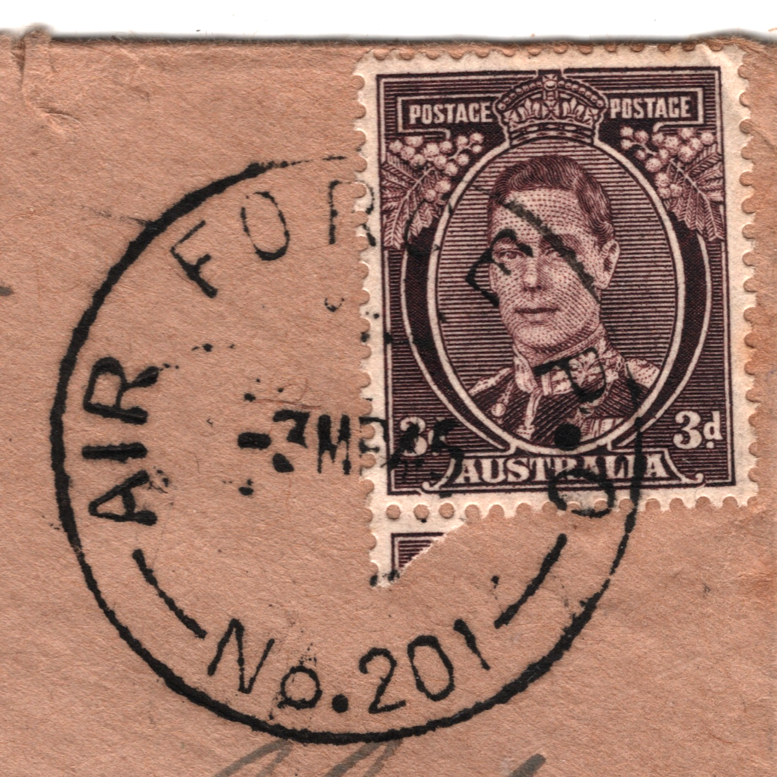 AUSTRALIA Used NEW GUINEA Milne Bay RAAF Censor FPO Gurney Air Strip 1945 WH157 - Image 7