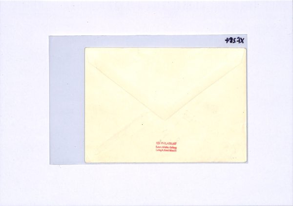 AUSTRIA 1950 FDC Air 60g 2s *BIRDS* High Value ILLUSTRATED First Day Cover XF284 - Image 5
