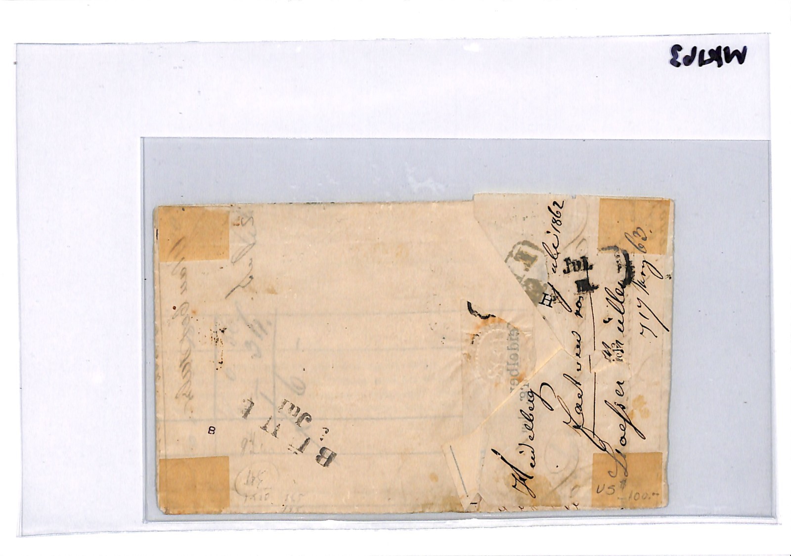 BADEN Classic 1kr Black 3kr *177* KARLSRUHE STADTPOST Cover Germany States WK163 - Image 10