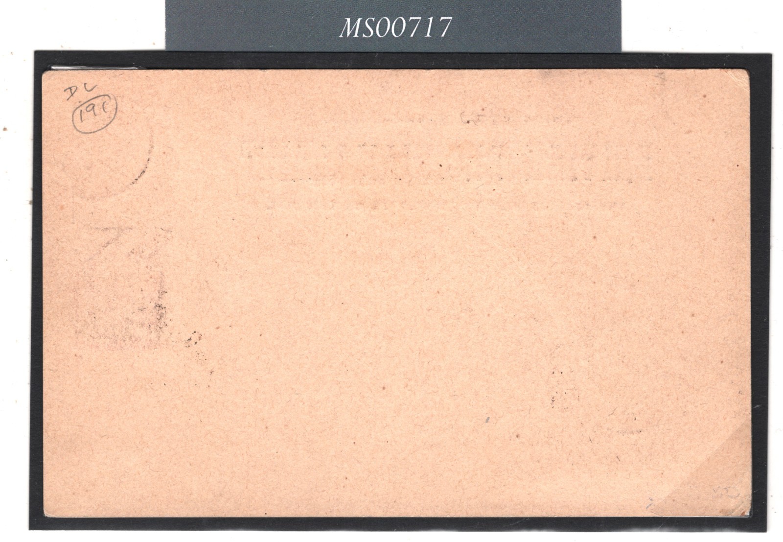 BECHUANALAND QV Postal Stationery Card 1d Lilac GB Overprint Vryburg c1895 MS717 - Image 3