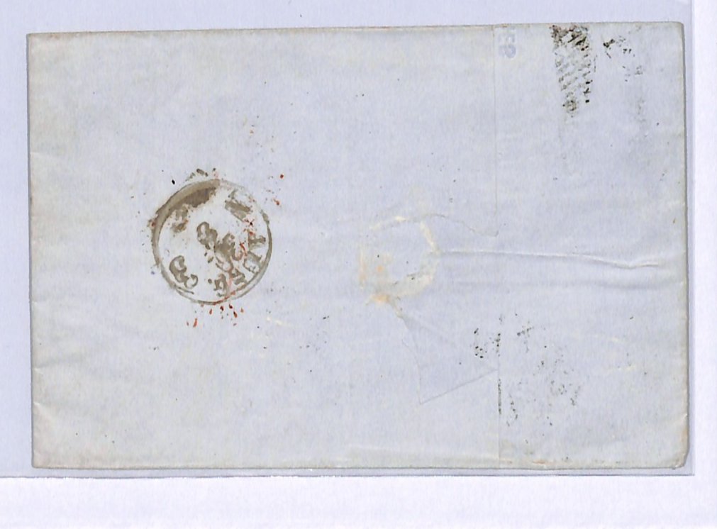 BELGIUM Classic 10c Cover Verviers Numeral 1859 Aachen AUS BELGIEN Transit WO143 - Image 5