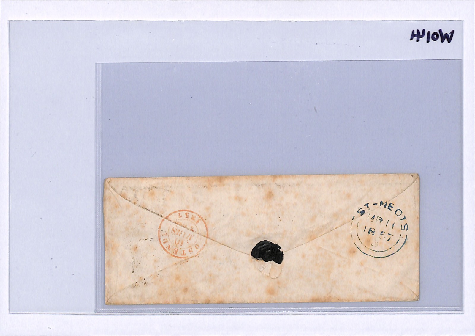 BELGIUM Classic 40c 20c Cover Super *24* Numerals 1857 ST NEOTS CDS Hunts WO141 - Image 10