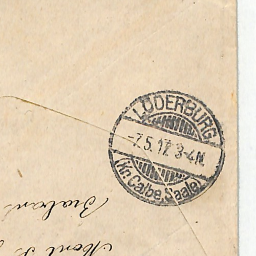BELGIUM WW1 GERMANY OCC *Belgien* Cover EXPRESS Mont St-Guibert Reg 1917 WV124 - Image 5