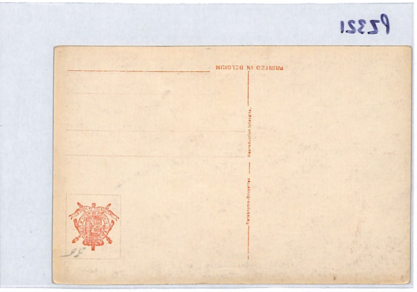 BELGIUM WWI PROPAGANDA Postcard ANTI-GERMAN *KAISER* Caricature {samwells}PZ321 - Image 11