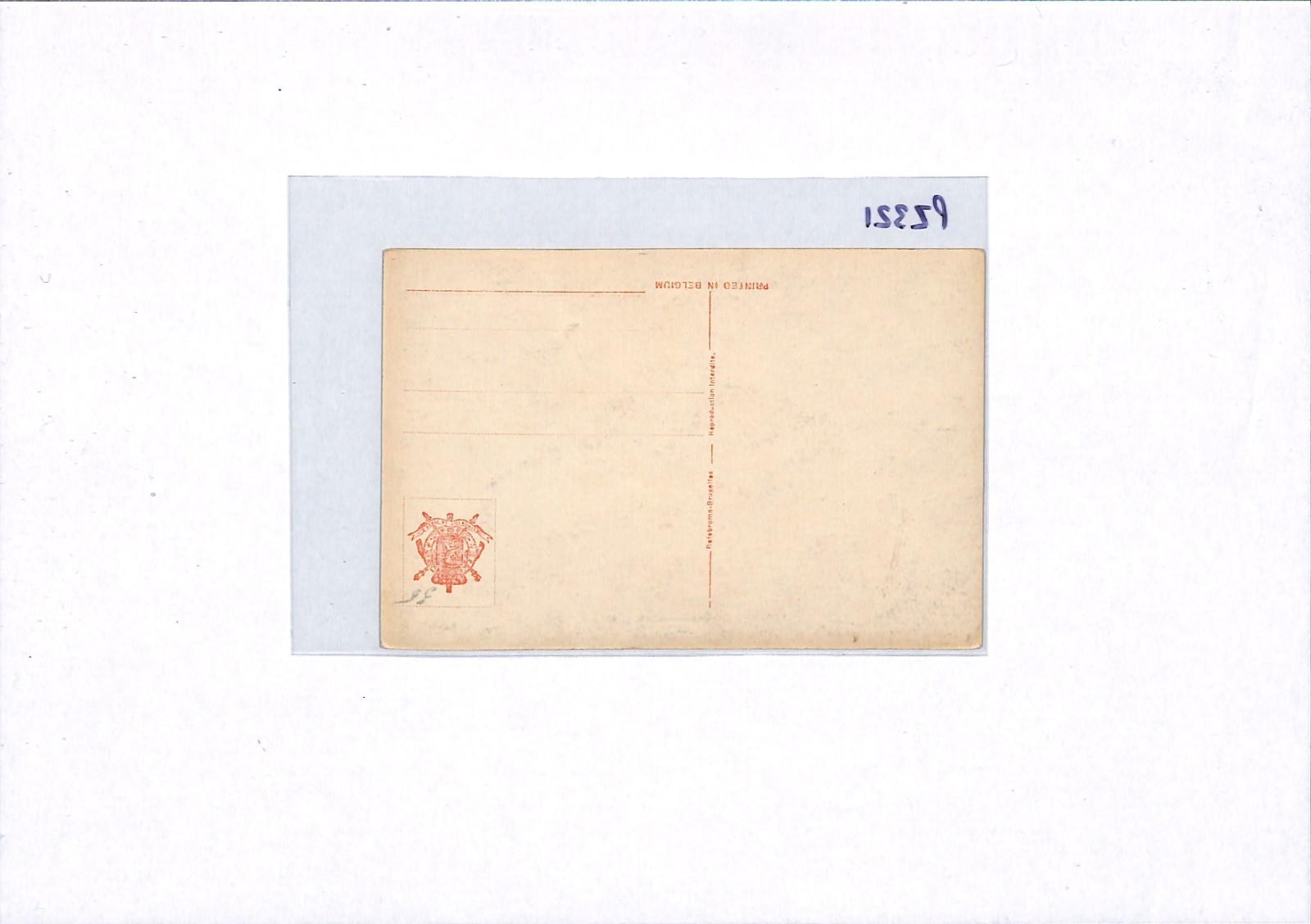 BELGIUM WWI PROPAGANDA Postcard ANTI-GERMAN *KAISER* Caricature {samwells}PZ321 - Image 13