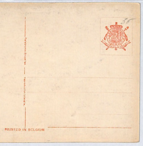 BELGIUM WWI PROPAGANDA Postcard ANTI-GERMAN *KAISER* Caricature {samwells}PZ321 - Image 5