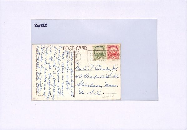 BERMUDA Postcard INVERTED CDS/SLOGAN Error Hamilton USA 1934{samwells}XW228 - Image 4