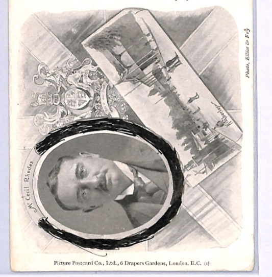 BOER WAR PATRIOTIC Postcard *CECIL RHODES* Kimberley COGH c1902 (RHODESIA) XV48 - Image 5