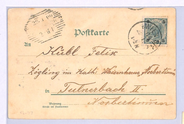 BOER WAR Postcard *ANTI-BRITISH PROPAGANDA* Blame DONKEYS 1900 Vienna XV4 - Image 4
