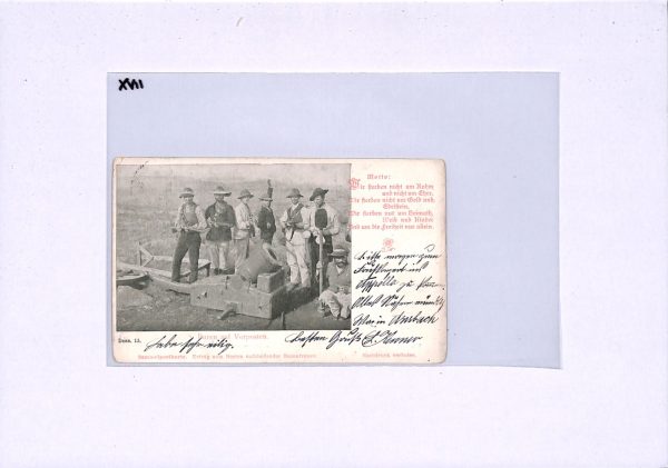 BOER WAR Postcard *ANTI-BRITISH PROPAGANDA* Boer MORTAR TEAM 1902 Germany XV11 - Image 5
