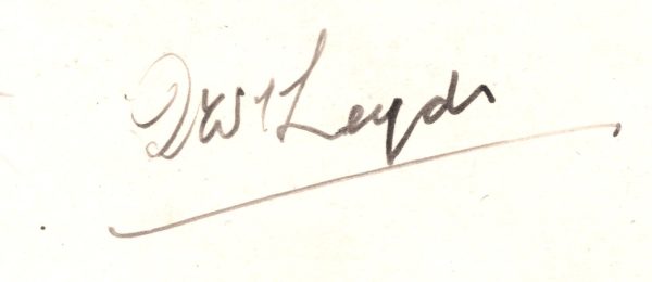 BOER WAR Postcard ZAR Group *Dr WILLEM LEYDS* Portrait SIGNED Pen Autograph XV40 - Image 10