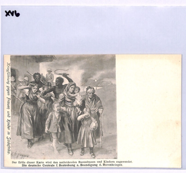 BOER WAR UPU Postcard *ANTI-BRITISH PROPAGANDA* Art CHARITY BOER AID Germany XV6 - Image 6
