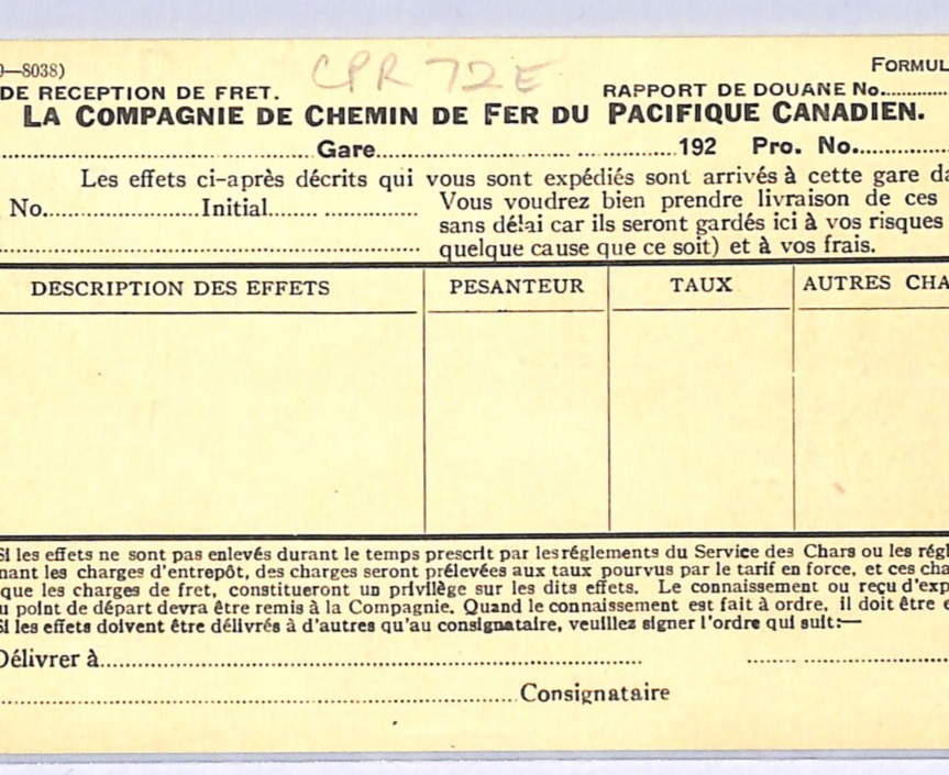 CANADA CPR RAILWAY Advert *FRENCH LANGUAGE* KGV Card ROCKY MOUNTAINS GAP WA178 - Image 10