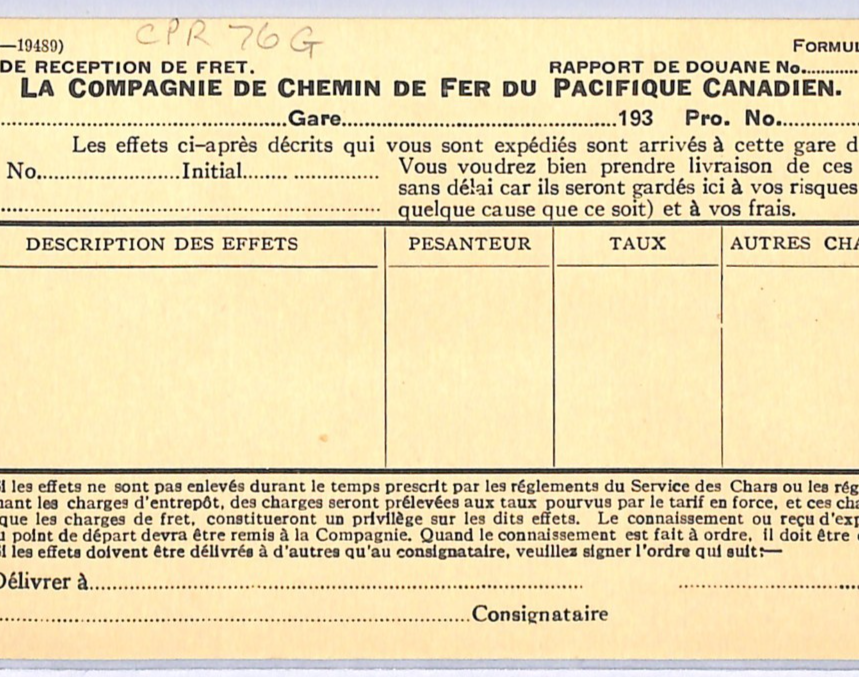 CANADA CPR RAILWAY Advert KGV 2c Card LAKE LOUISE *FRENCH* Rocky Mountains WA174 - Image 5