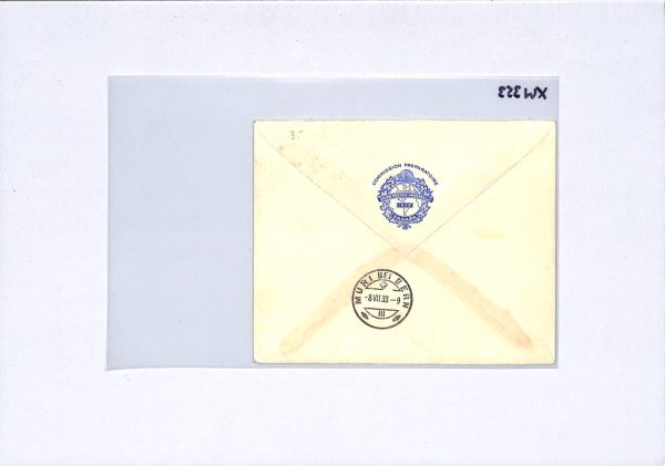 CANADA Cover *COMMISSION PREPARATOIRE UPU* Ottawa 1933 Switzerland Muri XW353 - Image 8