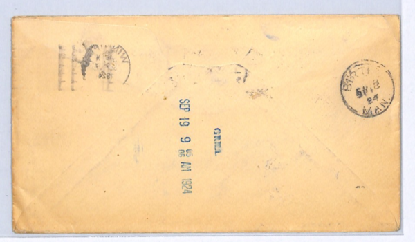 CANADA Cover Winnipeg *STAMP EXHIBITION* Violet Oval & 1924 Machine SLOGAN XW343 - Image 5