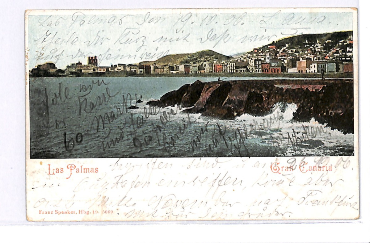 CANARY ISLANDS Card Germany *Feldpostbrief* WESTAFRIKA LINIE XLIV Ship 1906 WK43 - Image 4
