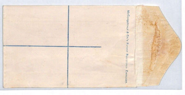 CEYLON Stationery Registered Envelope *FIFTEEN CENTS* Red Surcharge Unused YJ155 - Image 4