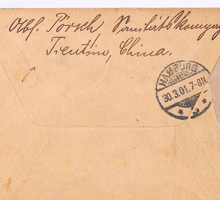 CHINA BOXER WAR Cover EXPEDITIONSCORPS 1901 CDS FPO Germany SOLDIER Tientsin WK3 - Image 6
