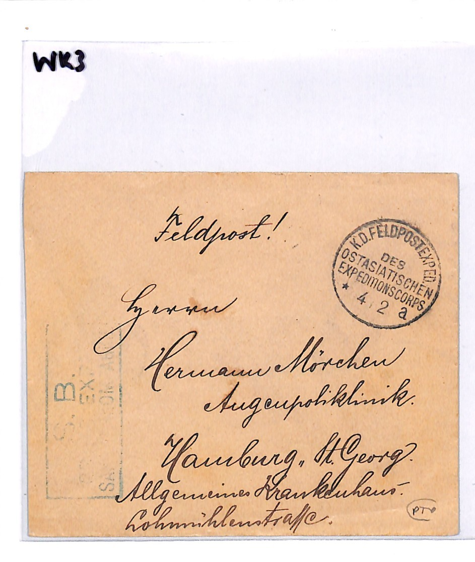 CHINA BOXER WAR Cover EXPEDITIONSCORPS 1901 CDS FPO Germany SOLDIER Tientsin WK3 - Image 8
