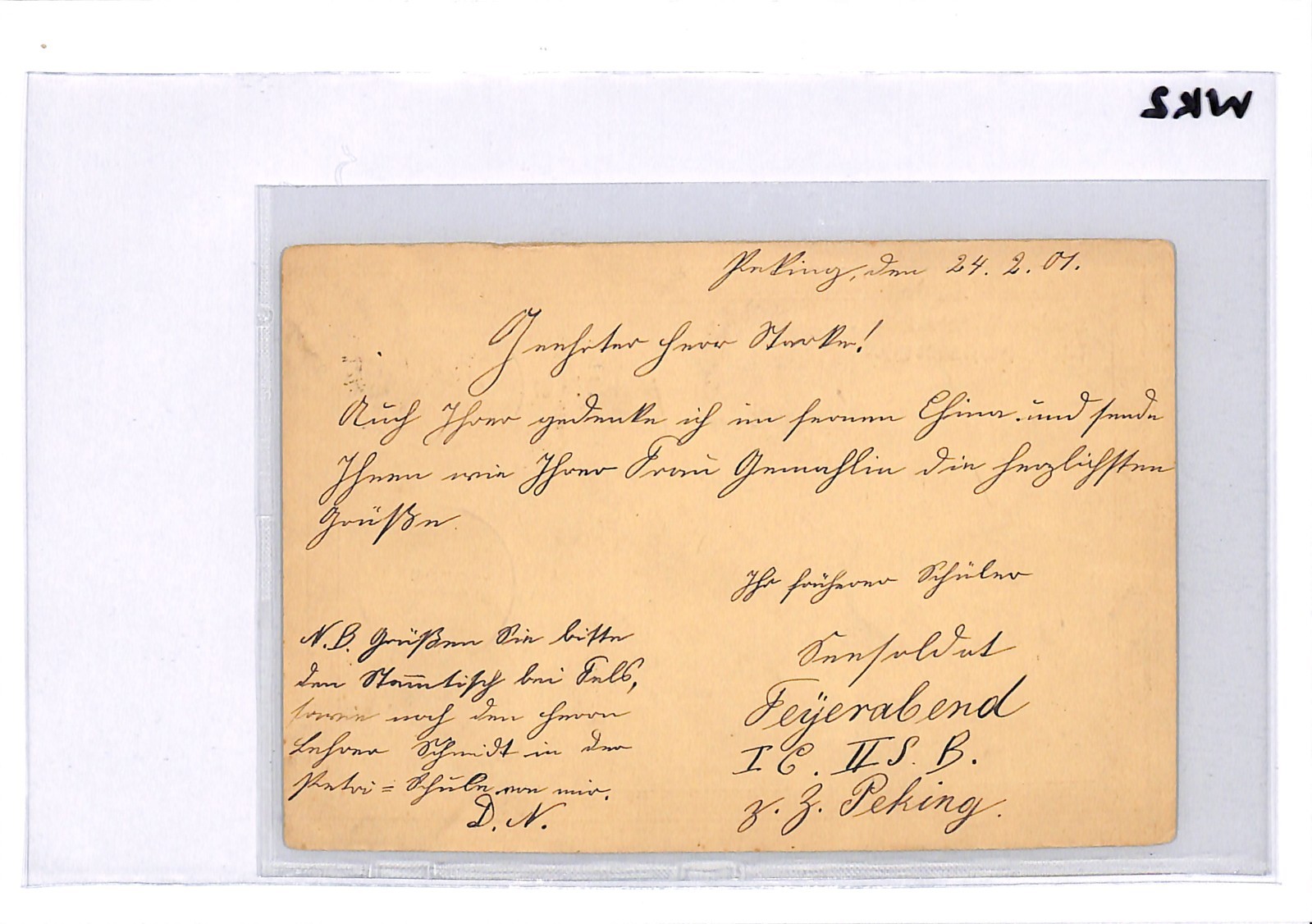 CHINA Stationery BOXER WAR Card *FELD-POST No.2* FPO 1901 CDS Germany Forces WK2 - Image 12
