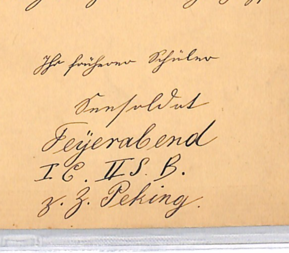CHINA Stationery BOXER WAR Card *FELD-POST No.2* FPO 1901 CDS Germany Forces WK2 - Image 8