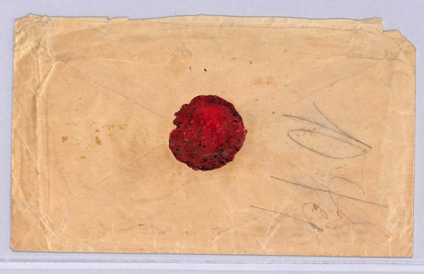 COLOMBIA Cover 50c CUBIERTA Insured Letter Stamp 1888 Stationery {Moorhouse}WT85 - Image 4