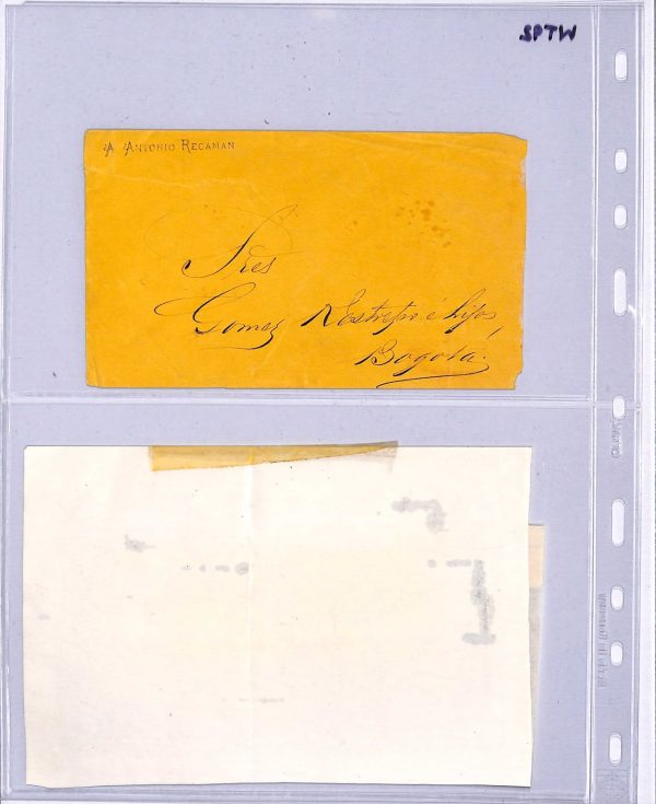 COLOMBIA Cover *FLAG* 50c CUBIERTA Used 1881 La Mesa Stationery {Moorhouse}WT92 - Image 8