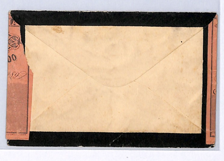 COLOMBIA Cover Registered CUBIERTA Used 1897? Stationery{samwells-covers}WX1 - Image 3