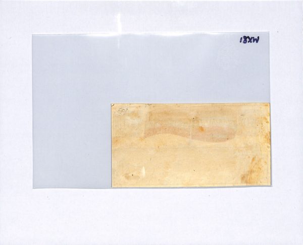 COLOMBIA Insured Letter Stamp CUBIERTA (1880) 50c FLAG Unused Stationery WX81 - Image 6