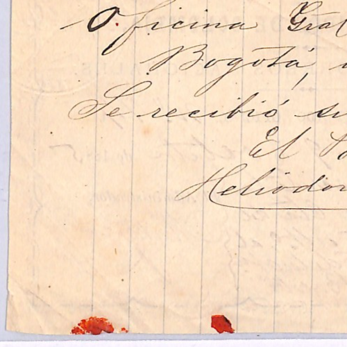 COLOMBIA Official CUBIERTA 1885 Insured Letter Stationery *UNLISTED TYPE* WZ352 - Image 5