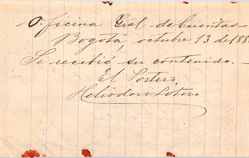 COLOMBIA Official CUBIERTA 1885 Insured Letter Stationery *UNLISTED TYPE* WZ352 - Image 7