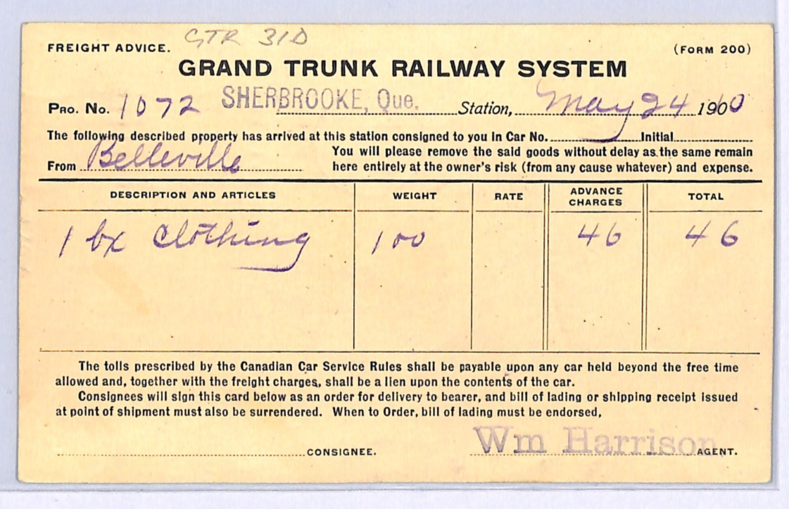 Canada GRAND TRUNK RAILWAY Illustrated *FISHING* KGV Card 1910 Sherbrooke WA157 - Image 3