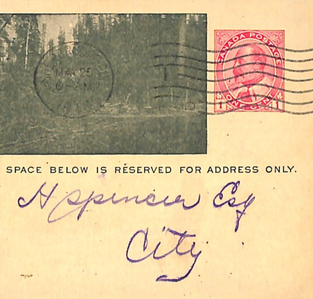 Canada GRAND TRUNK RAILWAY Illustrated *FISHING* KGV Card 1910 Sherbrooke WA157 - Image 7