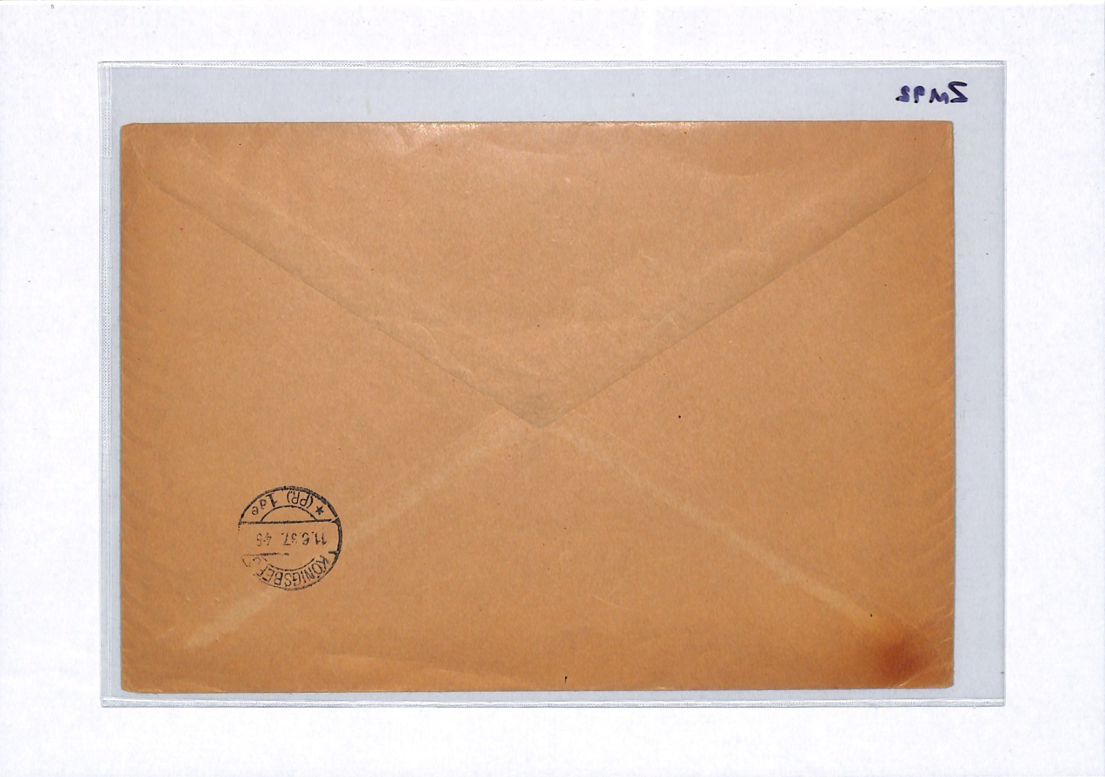 DANZIG FREIE STADT (Poland) Cover 1937 *DAPOSTA* Exhibition 50pf Mini-Sheet ZM92 - Image 7