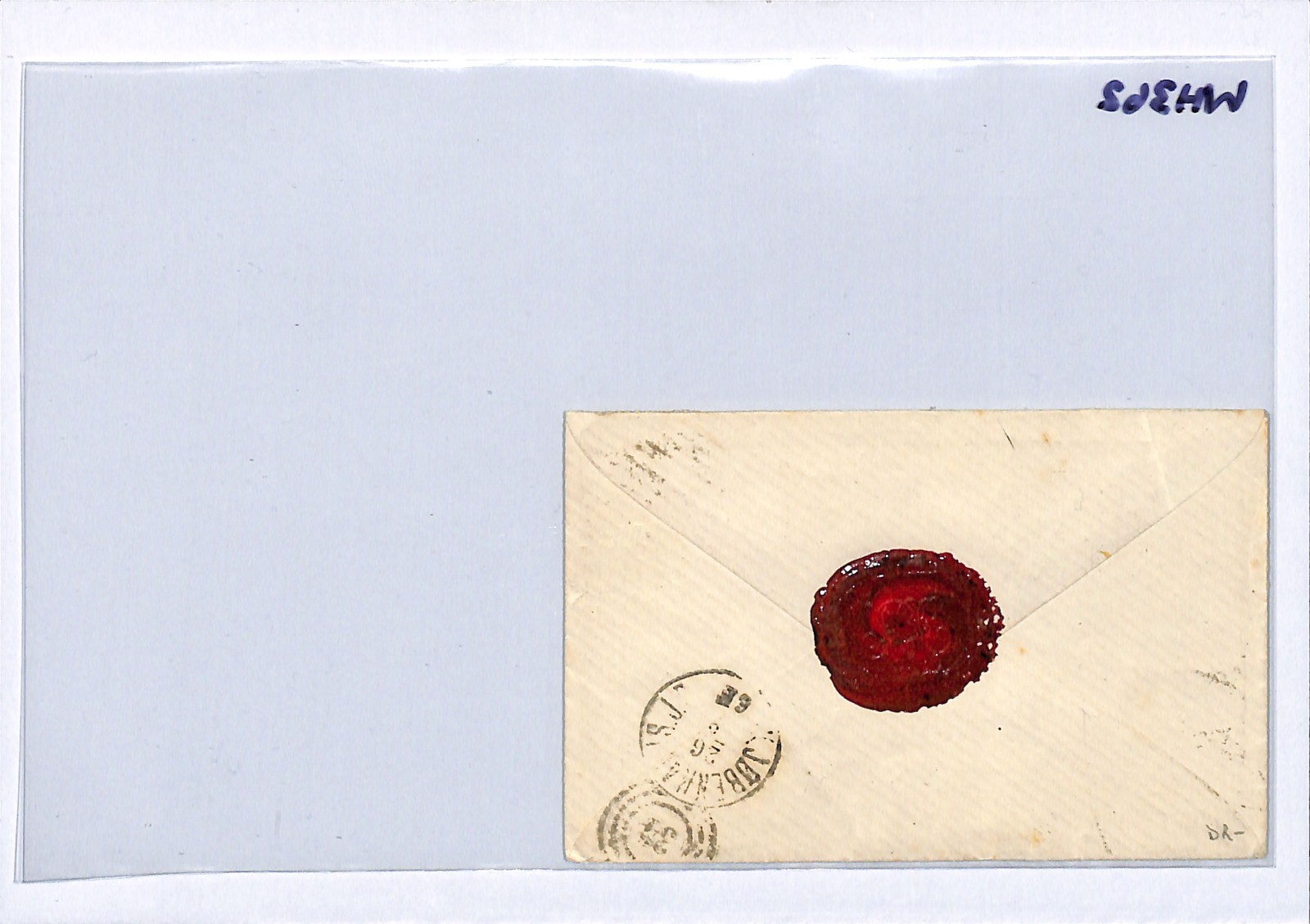 DENMARK Classic 4s ARMS Cover Rønnede 90 NUMERAL Copenhagen RAILWAY Duplex WH362 - Image 13