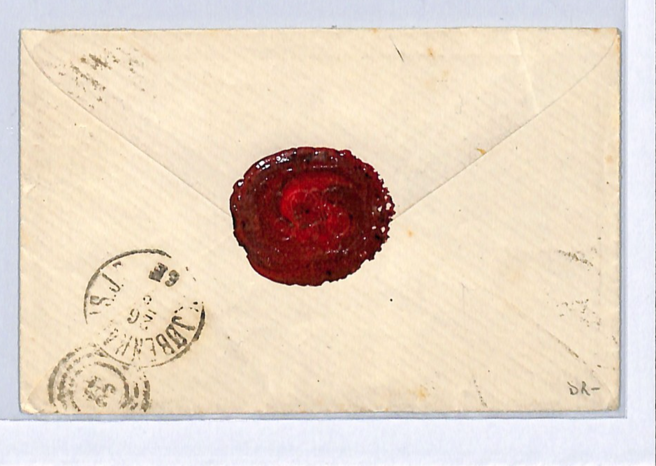 DENMARK Classic 4s ARMS Cover Rønnede 90 NUMERAL Copenhagen RAILWAY Duplex WH362 - Image 5