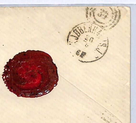 DENMARK Classic 4s ARMS Cover Rønnede 90 NUMERAL Copenhagen RAILWAY Duplex WH362 - Image 6