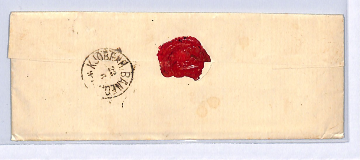 DENMARK Classic 8o Cover c1875 *Snertinge* VILLAGE CANCEL Jyderup CDS WH361 - Image 5