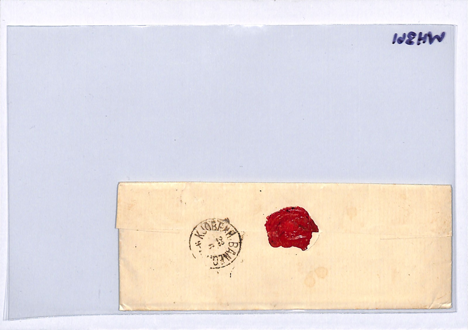 DENMARK Classic 8o Cover c1875 *Snertinge* VILLAGE CANCEL Jyderup CDS WH361 - Image 8
