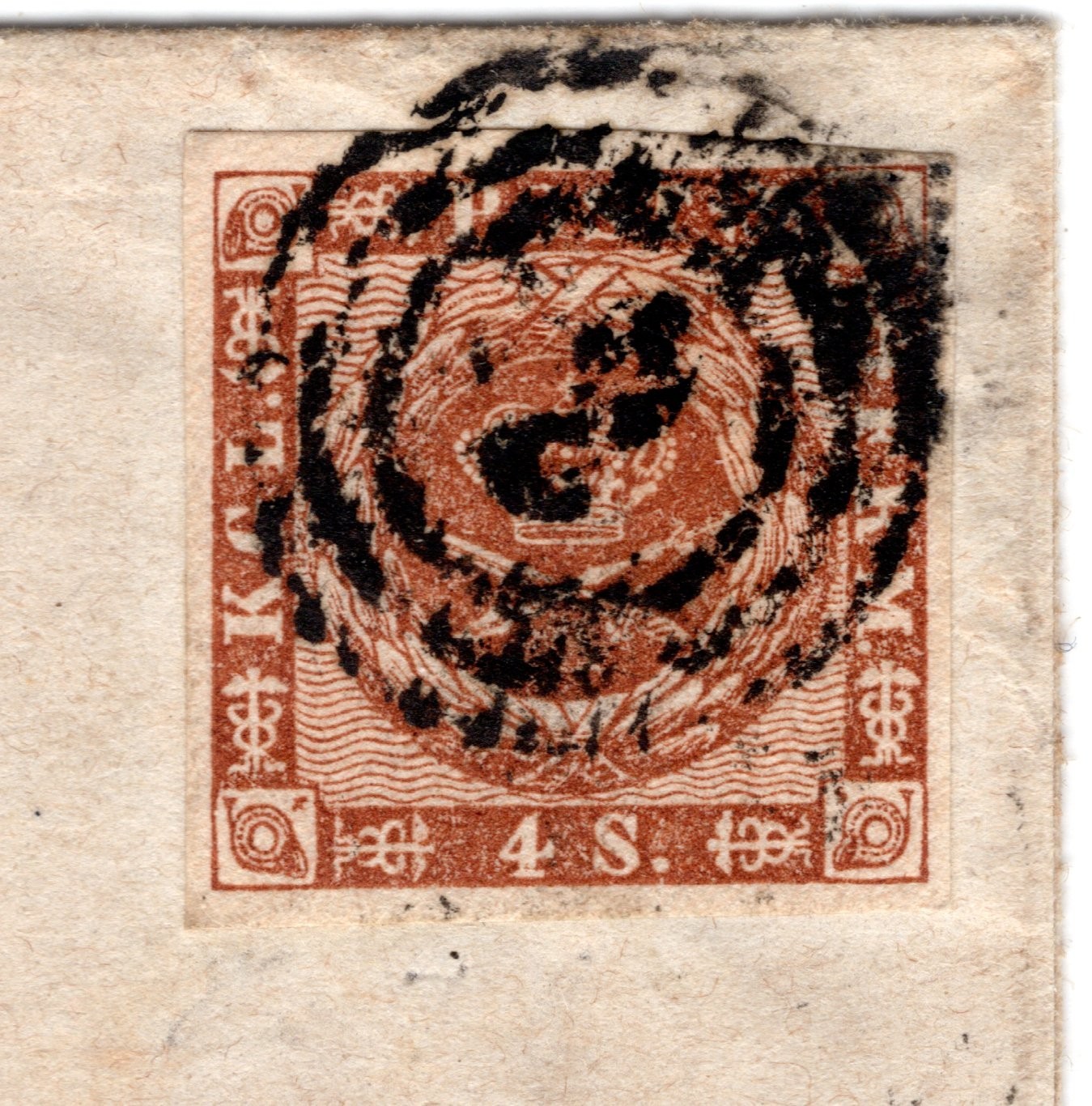 DENMARK PO ABROAD HAMBURG Germany Cover 1862 Uetersen {samwells-covers}WH330 - Image 7