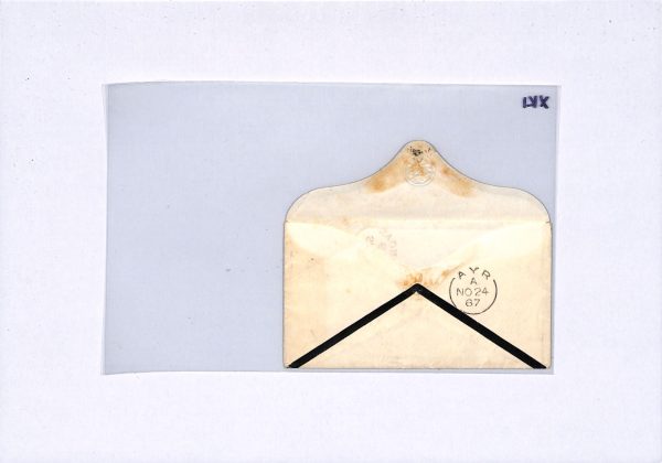 NEW SOUTH WALES NSW Australia States Cover Sydney GB Scotland Ayr 1867 XK1 - Image 7