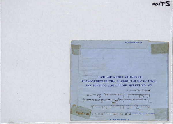 FALKLAND ISLANDS Cover 1961 Base Z Halley Bay *SCIENTIST* AIR LETTER Wales ZT100 - Image 10