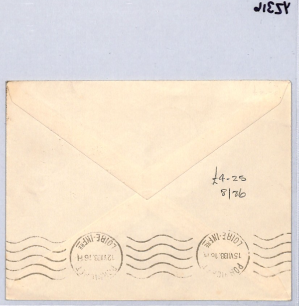 FRANCE AIR MINISTER Cover *CAR POSTAL* 1938 CDS Villacoublay Military Base YZ316 - Image 13